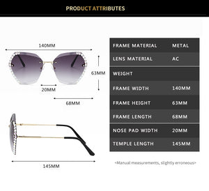 Rimless Sunglasses