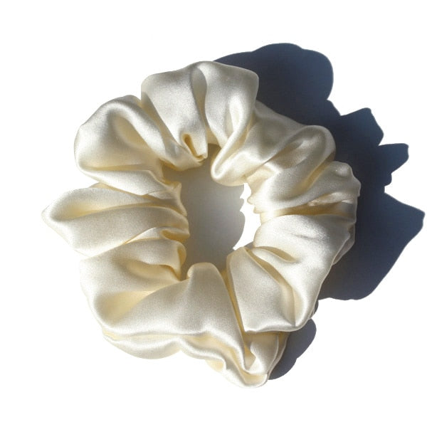 Pure Silk Large Scrunchies