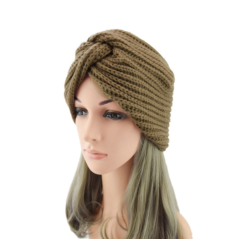 inner hijab caps bohemia turban  cross wrap