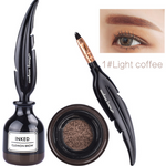 3 Colors Feather Shape Cushion Eyebrow Cream Waterproof