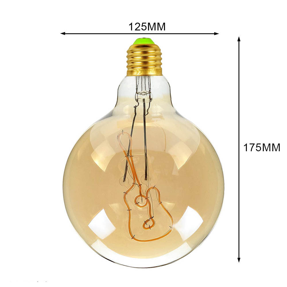 LED Filament Lamp Letter Lamp LOVE HOME HELLO Antique Lamp G125 Retro Modeling Lamp Edison Bulb