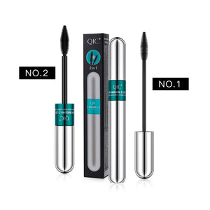 QIC Double Head Waterproof Mascara 4D