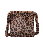 HOT Leopard Plush Shoulder Bag