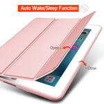 Ipad9.7 Protective Case Pu Ultra-thin Ipad Case Holster For ipad234 2018 Ipad 9.7