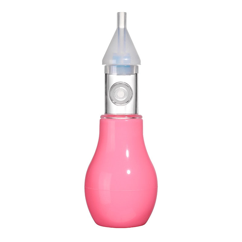 Infant silicone nasal aspirator pump