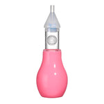 Infant silicone nasal aspirator pump