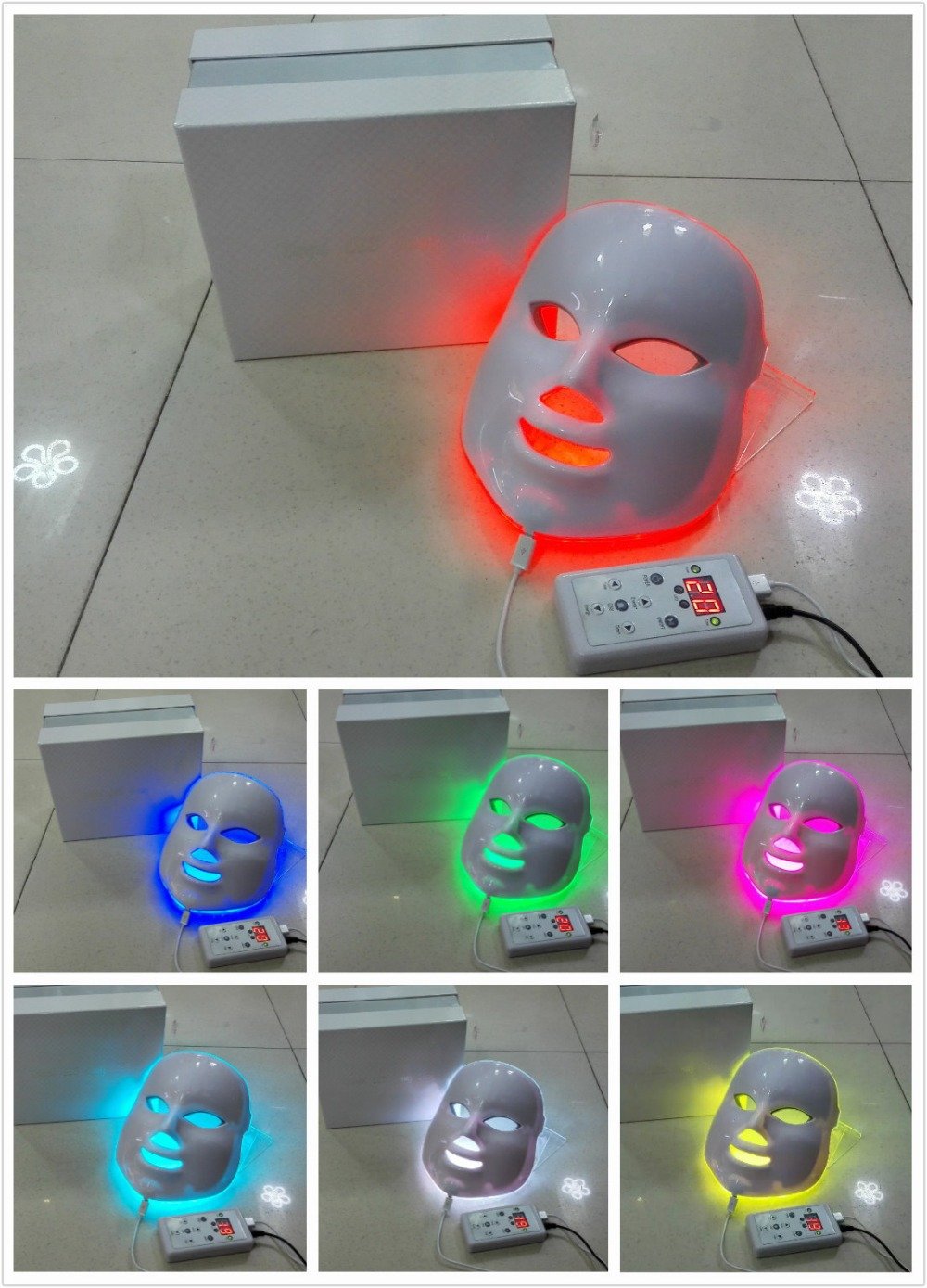 7 Colors Light Photon LED Electric Anti-aging