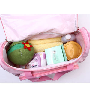 4 Pieces/Set Fashion Infant Baby Nappy Bag,