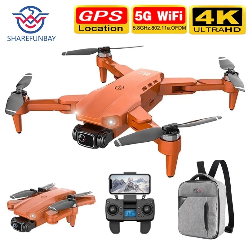 L900 pro 4K HD dual camera with GPS 5G WIFI FPV