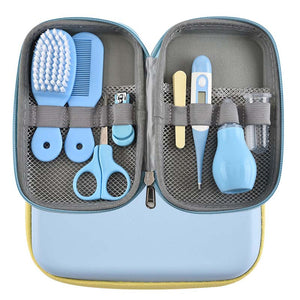 8pcs/set Baby Nail Scissors Clipper Portable Infant Child Healthcare Tools Set