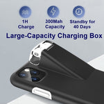 2IN1 Case For iPhone 11 Pro Max Coque Xs Max XR X 8 7 6 6S Plus Cover For Apple AirPods 2 1 With 300Mah Charging Box