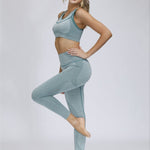 Womens Clothing 2021 New V-neck Sportswear Yoga Suit