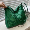 Winter Down Cotton Shoulder Bag