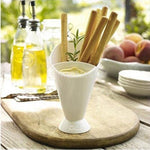 Kitchen Serving Tool Snack Cone Stand + Dip Holder For Chips