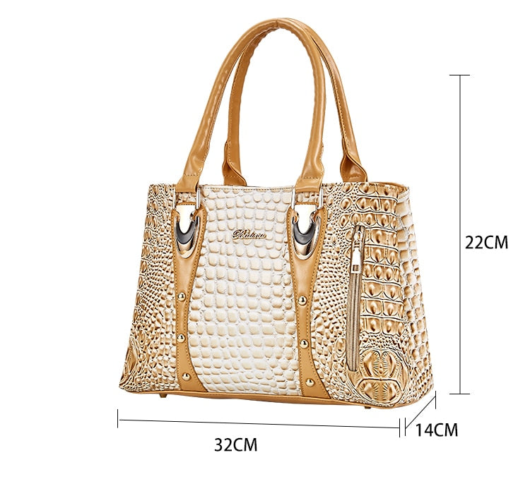 Crocodile Leather Bag