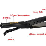 Hair Straightener Four-gear temperature adjustment Ceramic Tourmaline Ionic