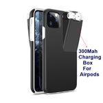 2IN1 Case For iPhone 11 Pro Max Coque Xs Max XR X 8 7 6 6S Plus Cover For Apple AirPods 2 1 With 300Mah Charging Box