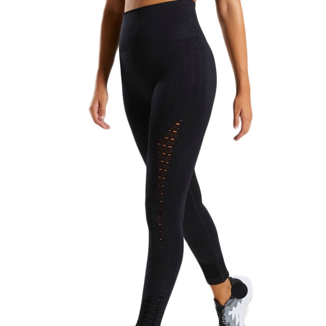 Summer Full Length Solid Yoga Trousers Women High Waist