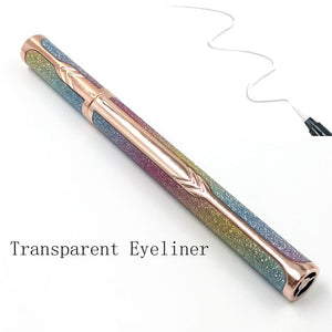 New Magic Self-adhesive Eyeliner Pen Glue-free Magnetic-free for False Eyelashes Waterproof No Blooming Eye Liner Pencil