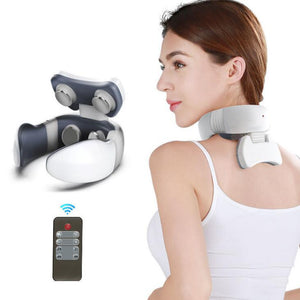 Magnetic Pulse Vibration Neck Massager for Pain Relief