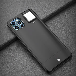 (select the right phone case for which phone) Flash Phone Case Protective Cover Fill Light Camera Bracket Holder for Apple Iphone X 11 12 Pro Max