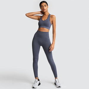 Women's Seamless Yoga Suit