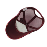 Baseball Cap Embroidery Mesh  Gorras Hombre hats