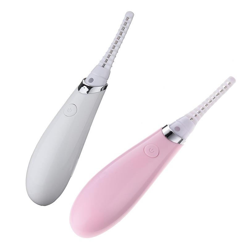 Mini USB Rechargeable Electric Heated Eyelash Long-Lasting Electric Ironing Eyelash Curler