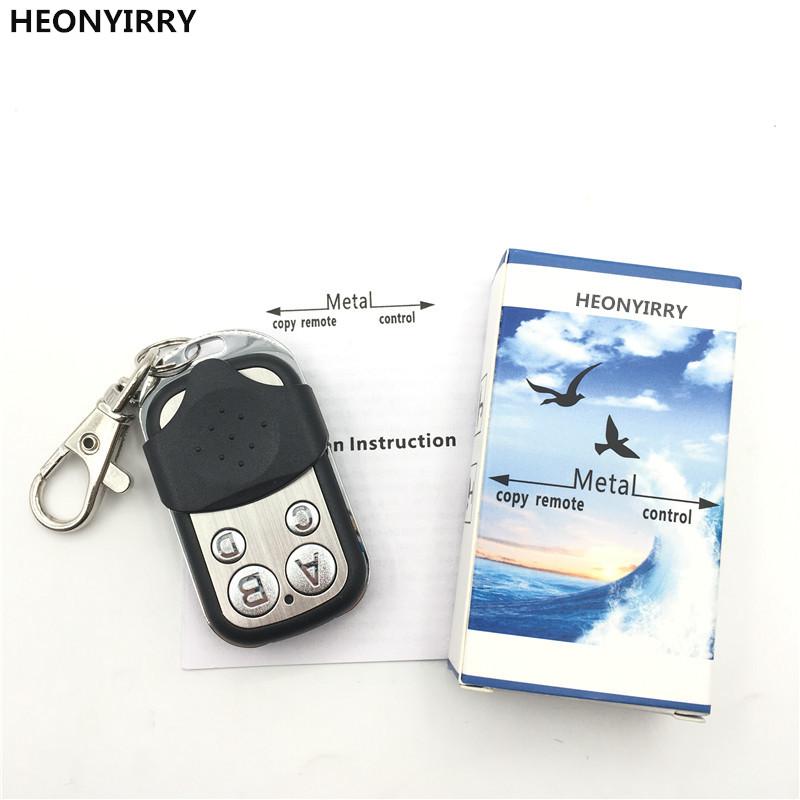 Electric Cloning Universal Gate Garage Door Remote Control Fob 433mhz Key Copy Controller