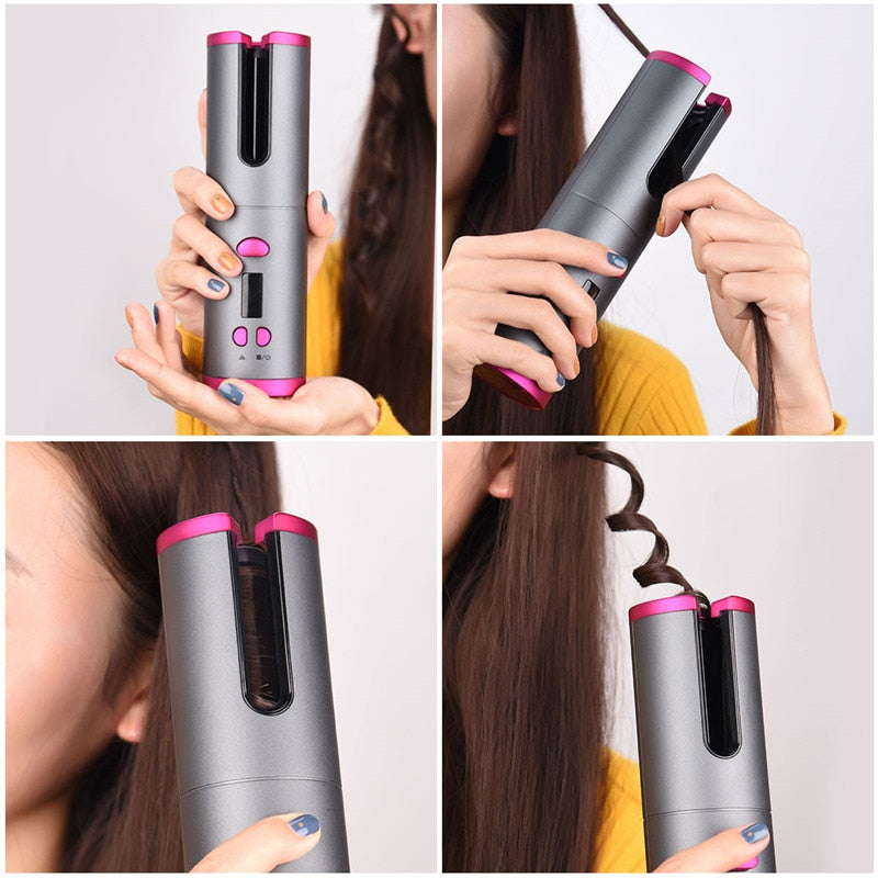 Cordless Automatic Hair Curler