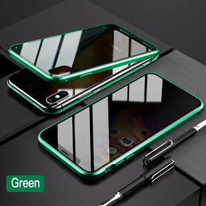 (choose for which model )Privacy Glass Case iPhone X XS MAX 8 7 Plus