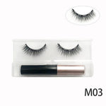 3D Mink Magnetic Eyelashes Waterproof Lasting Magnetic Eyeliner Magnet Mink Eyelashes Makeup Extension False Eyelashes