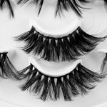 7 Pairs 3D Mink Hair False Eyelashes 25mm