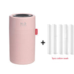 750ml Large Capacity Air Humidifier 2000mAh USB Rechargeable Wireless Ultrasonic Aroma Water Mist Diffuser Light Umidificador