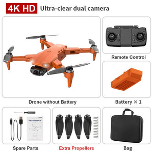 L900 pro 4K HD dual camera with GPS 5G WIFI FPV