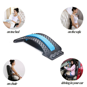 Stretch Equipment Back Massager Stretcher Fitness Lumbar Support