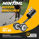 Mintiml Weeds Snatcher Lawn Mower Weeding Head Steel Garden Weed Razors Lawn Mower Garden Grass Trimming Machine Brush Cutter