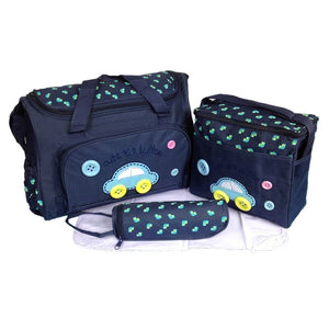 4 Pieces/Set Fashion Infant Baby Nappy Bag,