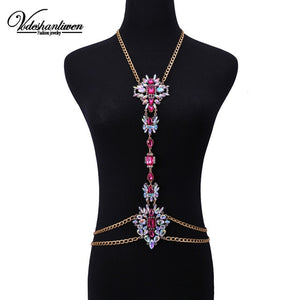 Luxury Crystal Body Chain