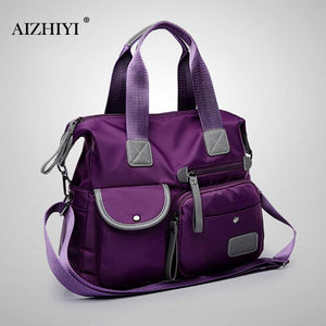 Multiuse Women Waterproof Handbag Shoulder Purse Travel Bag