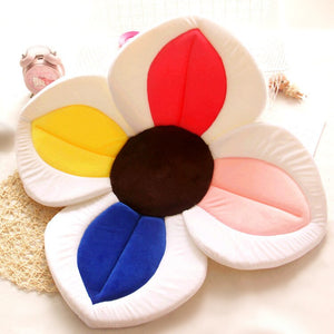 80CM Baby Bath Mat Blooming Bath Tub Flower Baby Bath Sink Safe Newborn Infant Shower Bathing Foldable Security Petal Seat Pads