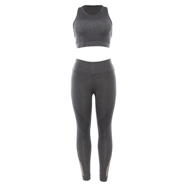 Vertvie Women Seamless Yoga Set