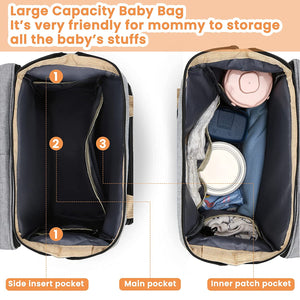 Baby Nappy Changing Bags Changing Station Portable Baby Bed Travel Bassinet