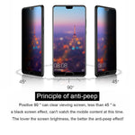 Privacy Screen Protector For HuaWei mate 10 mate 20 P9 P10 P20 Lite mate10 mate20 P20 Pro P10 plus Anti Peeping Tempered Glass