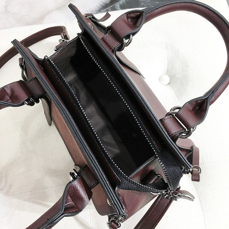 Vintage Leather Handbag High Quality