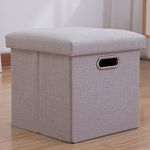 Storage Can Sit With Lid Storage Box Stool 30*30*30cm/40*25*25cm