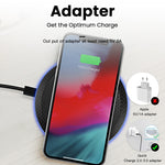 30W fast charger Qi wireless charger For IPhone 11 pro xs max xr wireless charging pad for Samsung S20 xiaomi mi 10