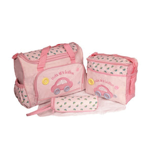 4 Pieces/Set Fashion Infant Baby Nappy Bag,