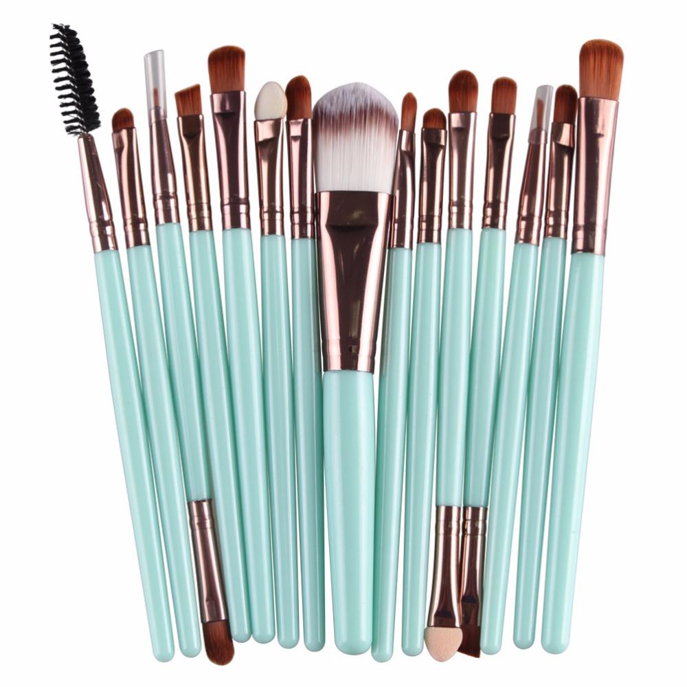 15Pcs Makeup Brushes Set