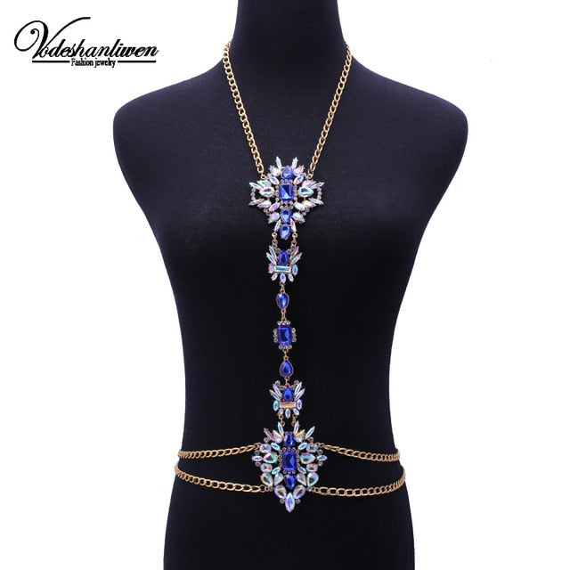 Luxury Crystal Body Chain